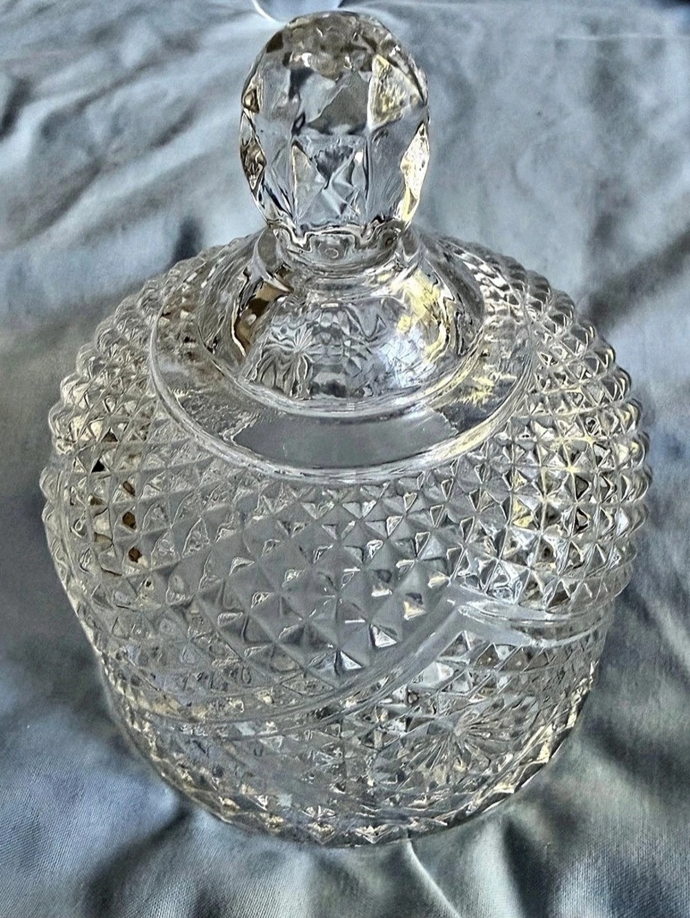 Avon fostoria butter dish lid only